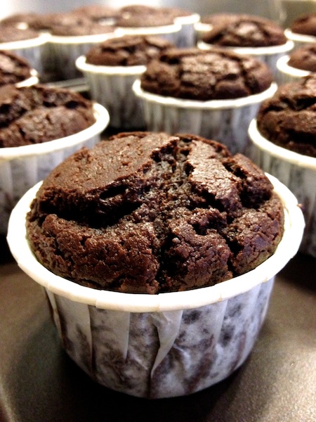 Chocolate custard Muffins