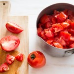 Sauce tomate tomates allongées