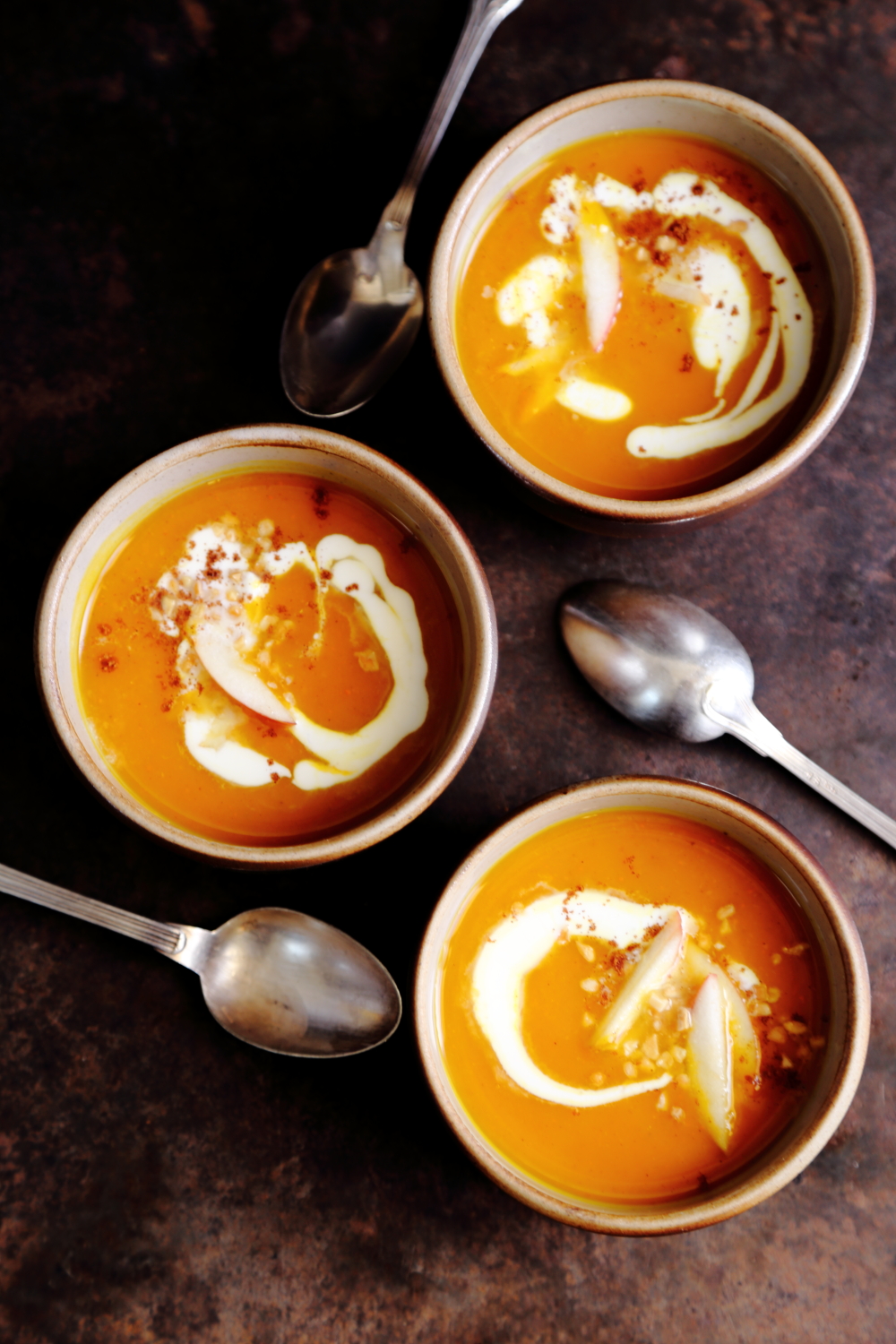 Soupe de potimarron à la pomme-cannelle | Annelysecuisine.fr, le site d